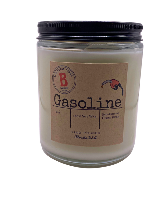 Gasoline Scented Candle