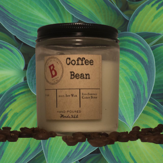 Coffee Bean 100% Soy Wax Candles | Hand Poured