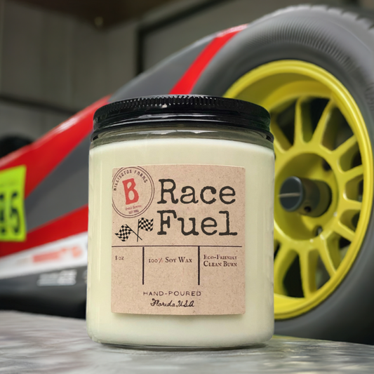 Race Fuel Scented Candle, Race Car Gift, Scented Race Fuel Candle