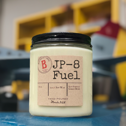 JP-8 Fuel Scented Candle