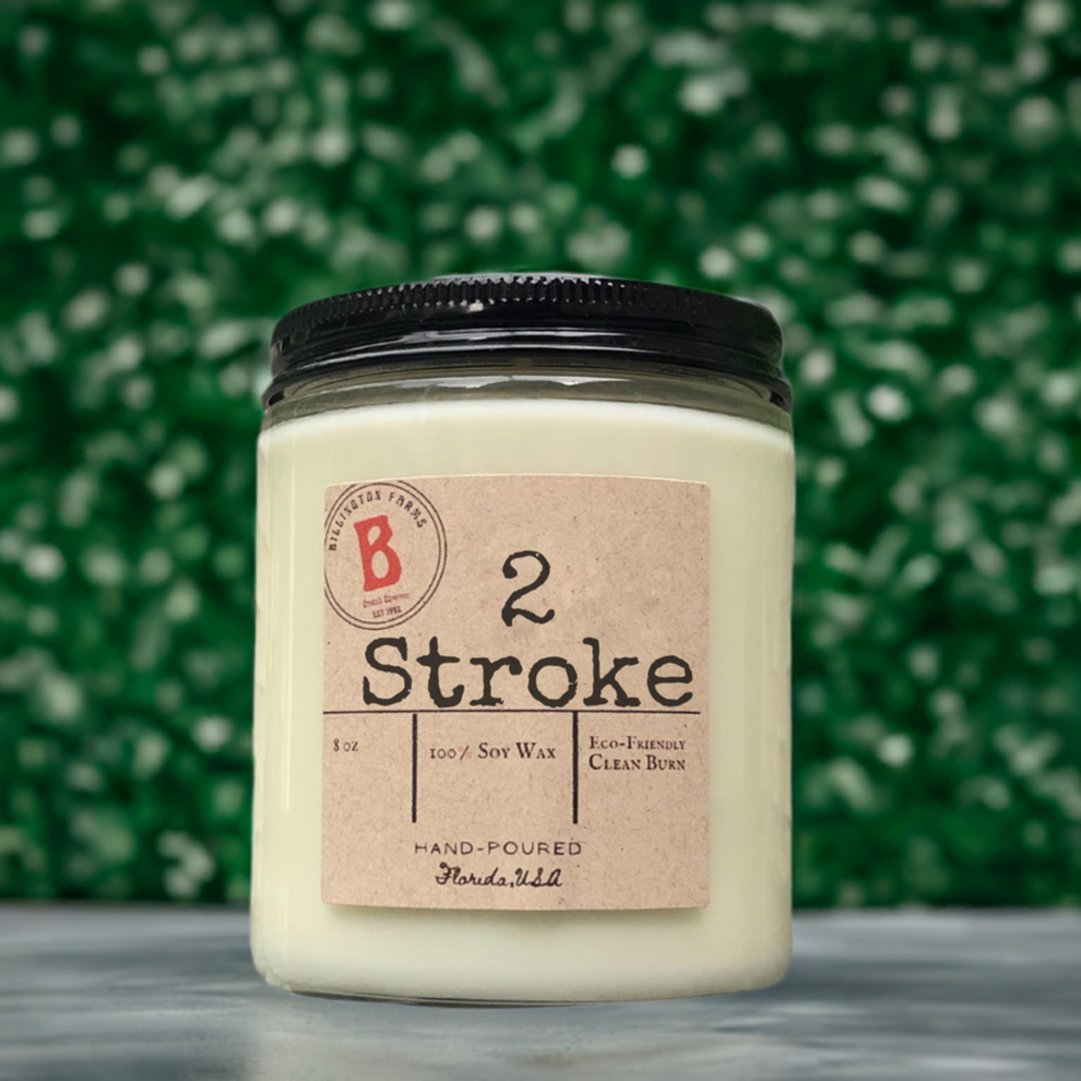 2 Stroke Exhaust Scented Candle, Dirt Bike Car Gift, Scented Fuel Cand