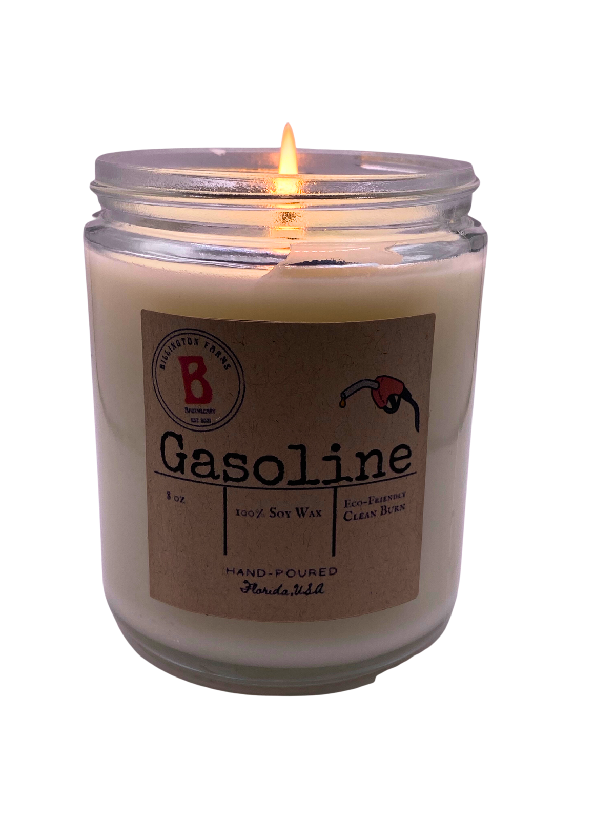 Gasoline Scented Candle