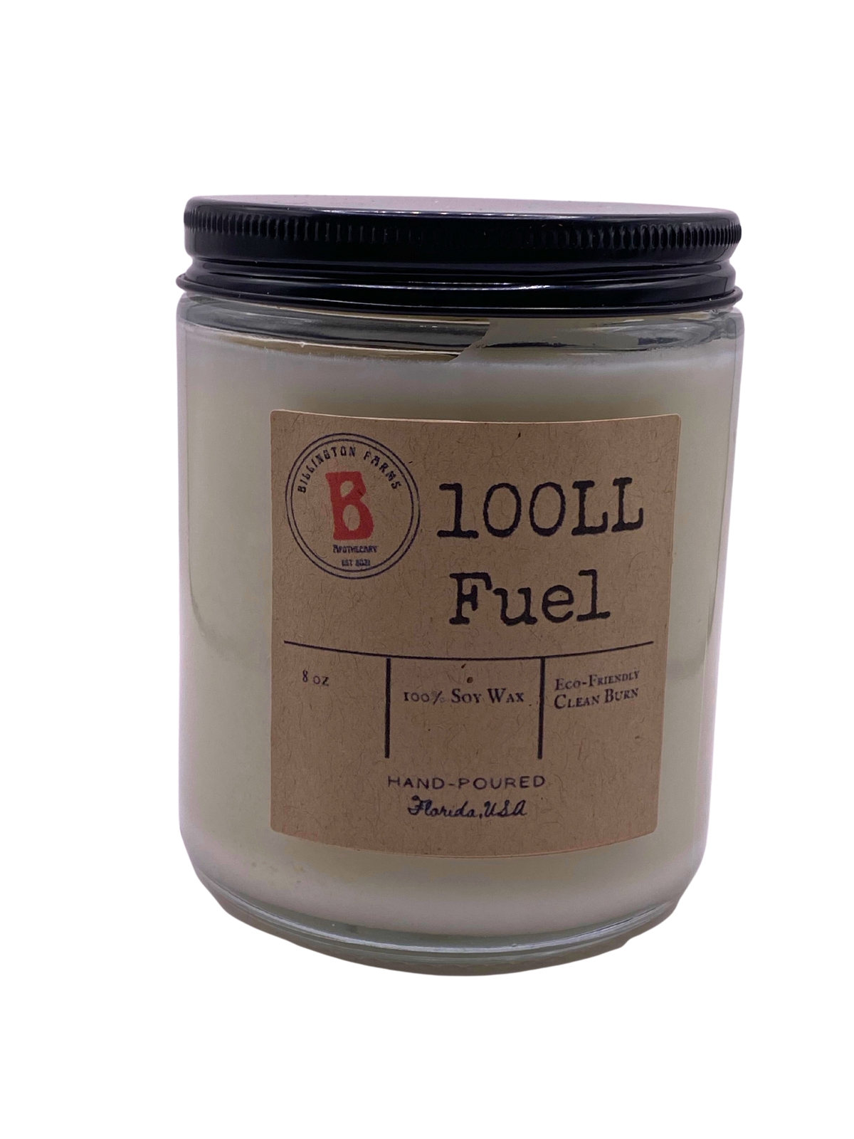 100LL Fuel Scented Candle