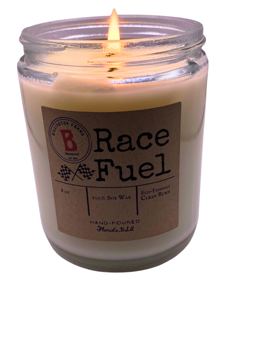 Race Fuel Scented Candle, Race Car Gift, Scented Race Fuel Candle