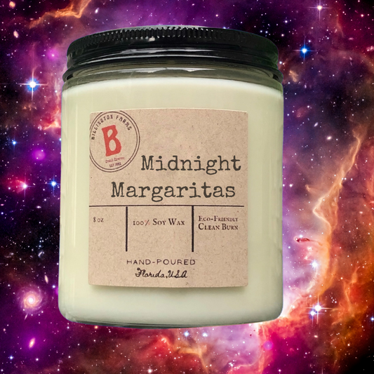 Midnight Margaritas | 100% Soy Scented Candle | Hand Poured