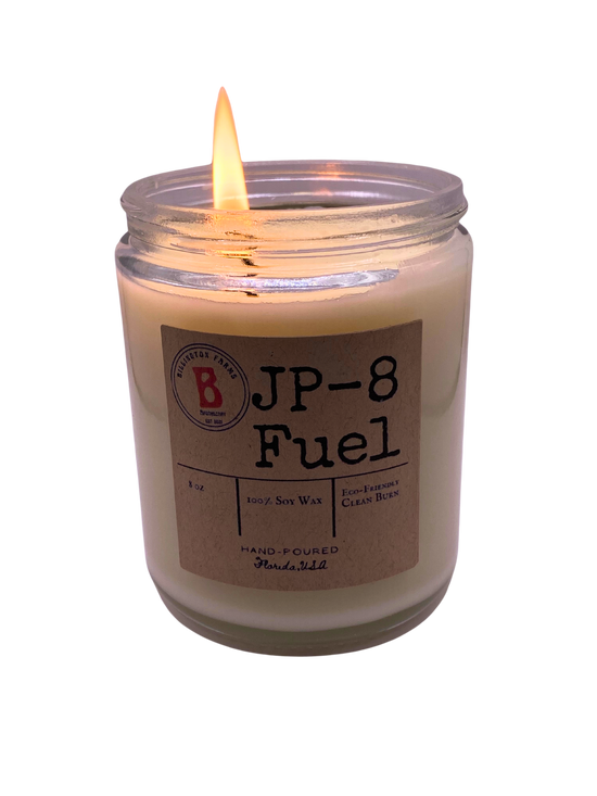 JP8 Fuel Scented Candle Billington Farms
