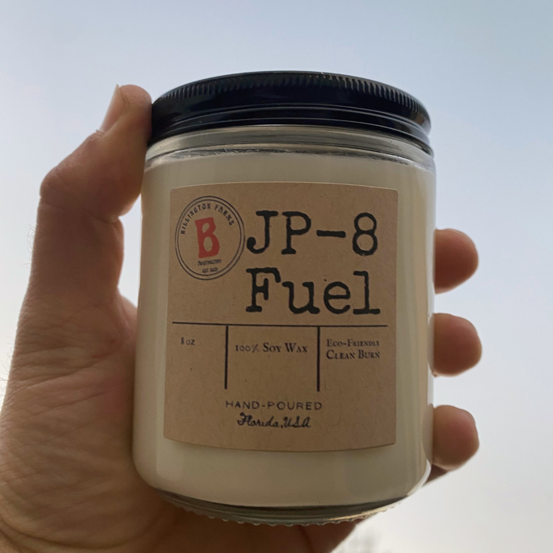 JP-8 Fuel Scented Candle