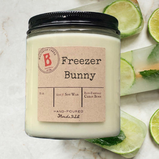 Freezer Bunny | 100% Soy Wax Candles | Hand Poured