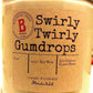 Swirly Twirly Gumdrops |  candle | 100% Soy Wax | Fruity Gumdrop Scented Candles | Hand Poured, cotton headed ninny muggins