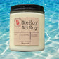 MeHoy MiNoy, Doodle B, 100% Soy Wax , Pineapple Scented Candles, Hand Poured,  Mehoy Minoy candle