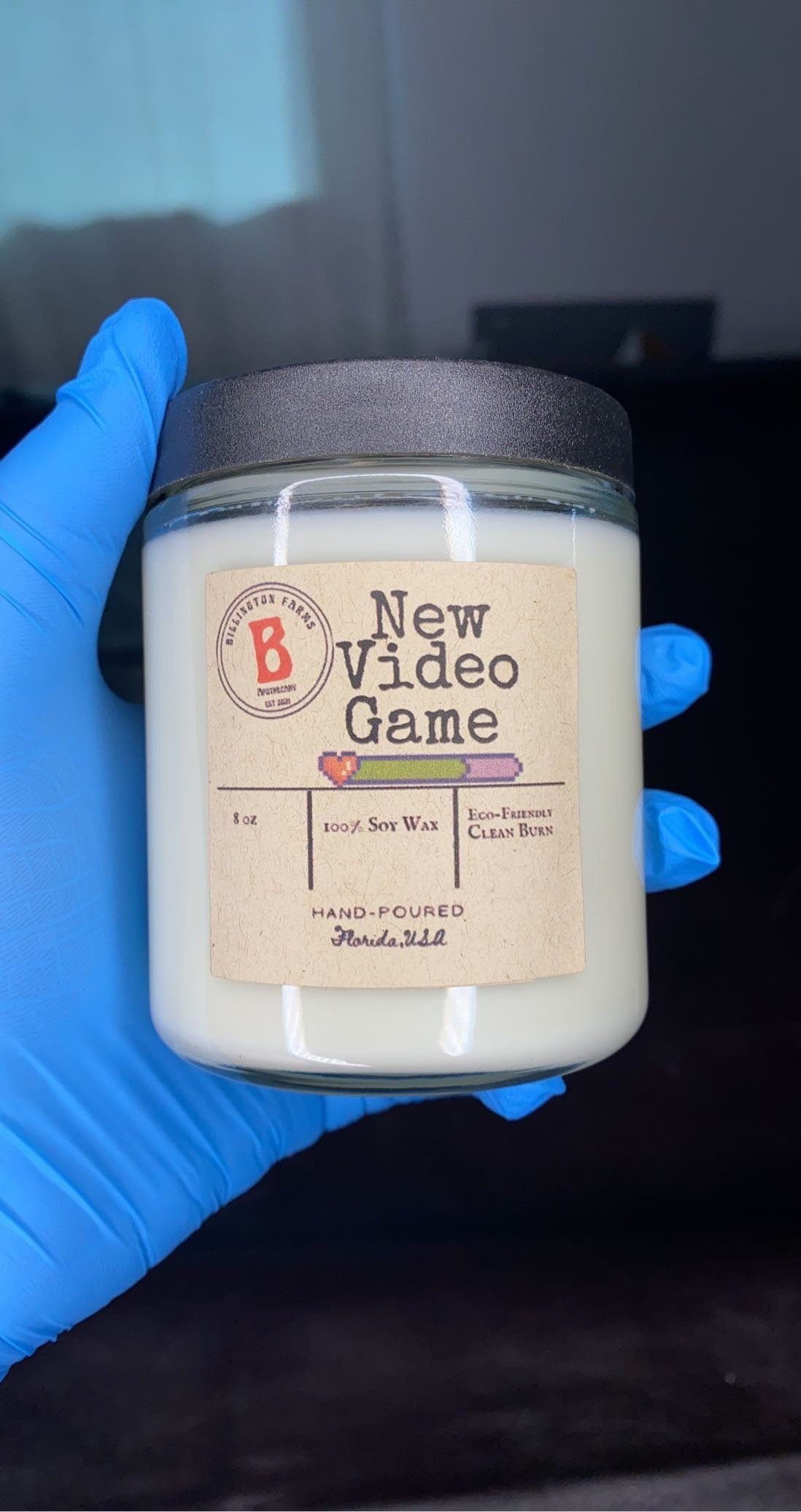 New Video Game Scented Candle, Gamer Gift, Scented Video Game Case Candle
