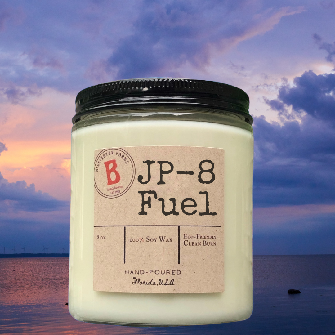 JP-8 Fuel Scented Candle